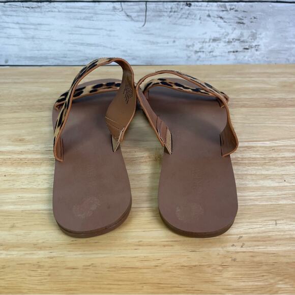 J Crew Factory Calf Hair Slip On Sandal Size 7 - Picture 4 of 6